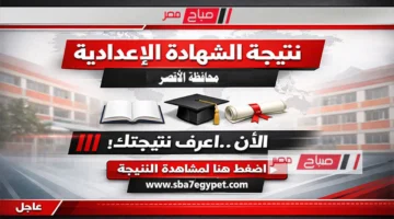 رابط مباشر.. موعد اعتماد نتيجة الشهادة الإعدادية في محافظة الأقصر للترم الأول 2026